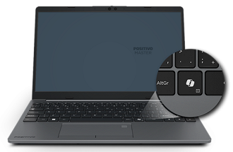 O Positivo Master N6445 vem com tecla de atalho para o Microsoft Copilot